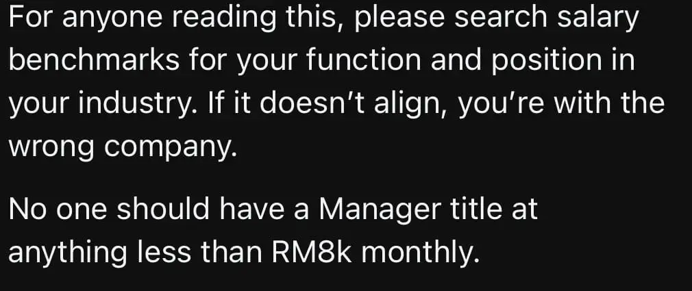 M'sian Woman Earns Only RM3.5K As HR Manager After 10 Years At Construction Firm comment