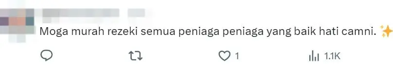 M'sians Praise Vendor For Giving Unsold Food For Free At Bazaar