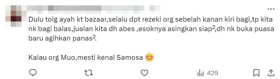 M'sians Praise Vendor For Giving Unsold Food For Free At Bazaar (2)