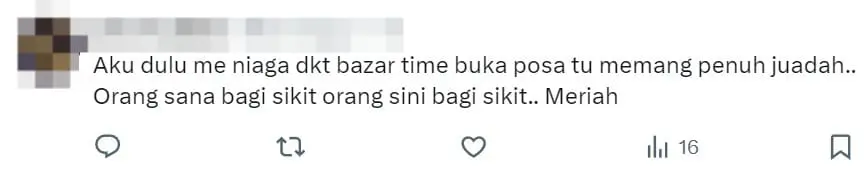 M'sians Praise Vendor For Giving Unsold Food For Free At Bazaar