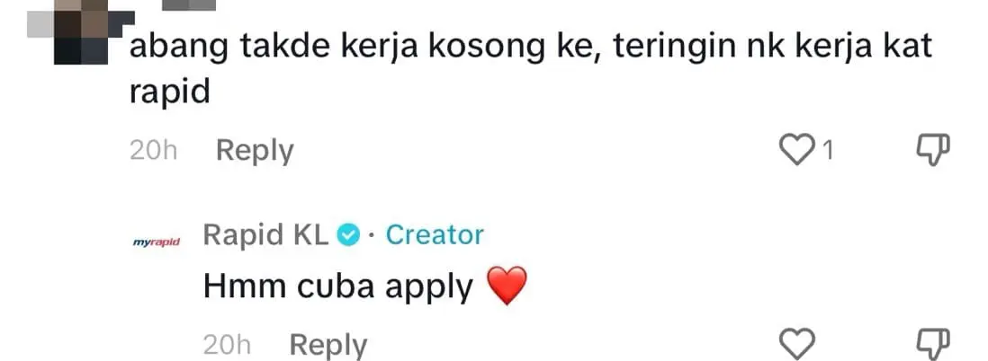 "Now We Know Why LRT Can't Operate 24/7"- M'sians Thank LRT Crew Who Work At Midnight To Ensure Smooth Operation comment 1
