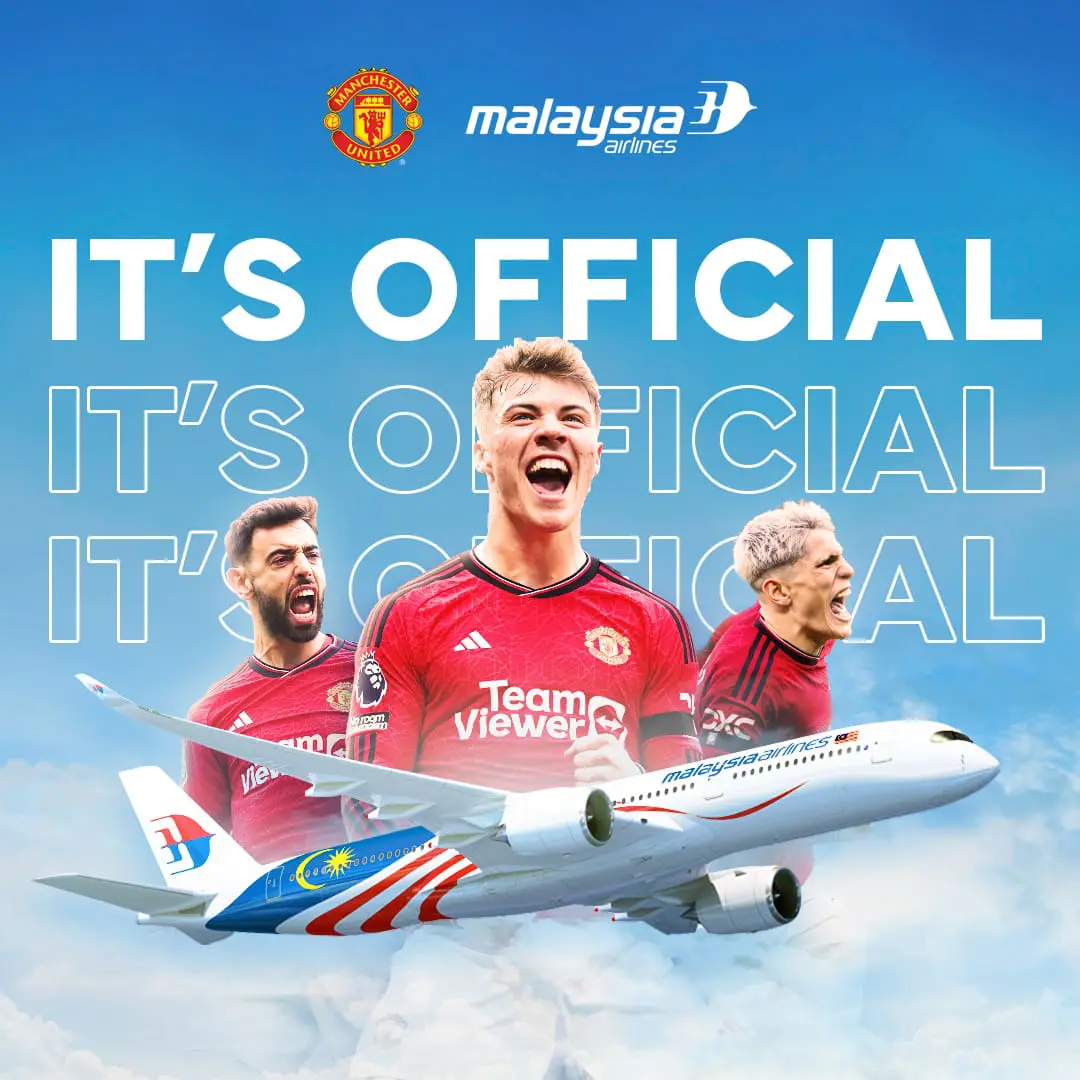 Malaysia Airlines-Man U collaboration official poster