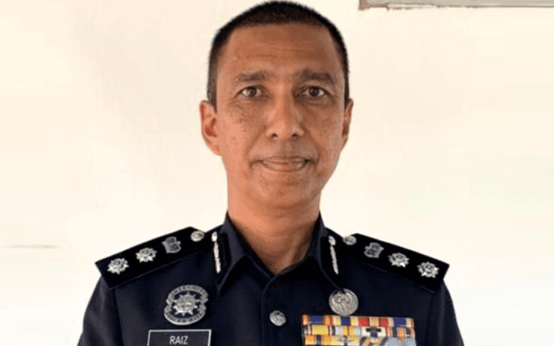 Muar district police chief Assistant Commissioner Raiz Mukhliz Azman Aziz