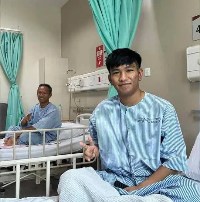 Muhamad Firdaus Rosly and Rosly Delniah - kidney transplant