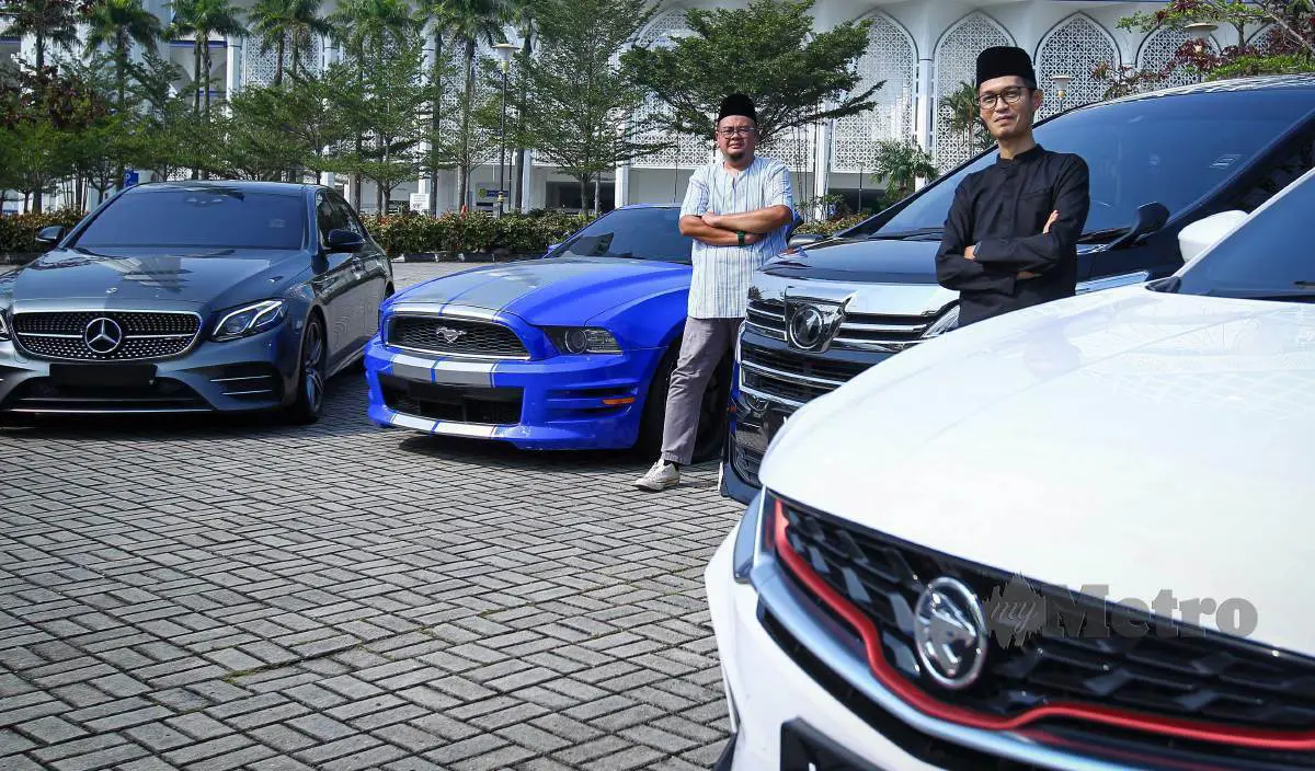Mustang among the car being rented during Hari Raya