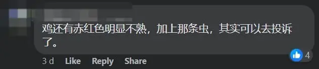 M’sian Woman Disgusted To Find Maggot Inside Fried Chicken Bought From Puchong Stall 