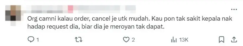 M'sian Customer Cancels Order At The Last Minute, Forces Delivery Rider To Foot RM90 Bill
