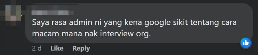 M'sian Employer Mocks Interviewee For Her Lack Of Manners, Gets Bashed By Netizens Instead