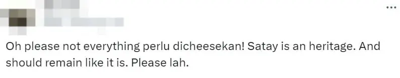 'Hello Pulis!' - M'sians Put Off By Video Of Ipoh Restaurant Serving Satay With Cheese