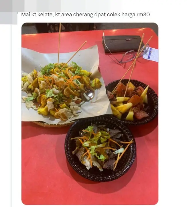 'Ridiculous!' — M'sian Man Shocked By A Plate Of Colek Which Cost Up To RM71