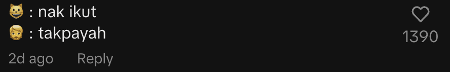 netizen comment -Cat Refuses To Let Go Of Uncle, Clings To Him Like His Life Depends On It