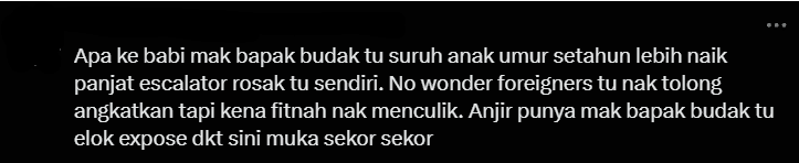 netizen comment on the incident