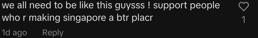 netizen comment-S'porean TikToker Buys Milk For Construction Workers, Warms Hearts Online With Kind Gesture1