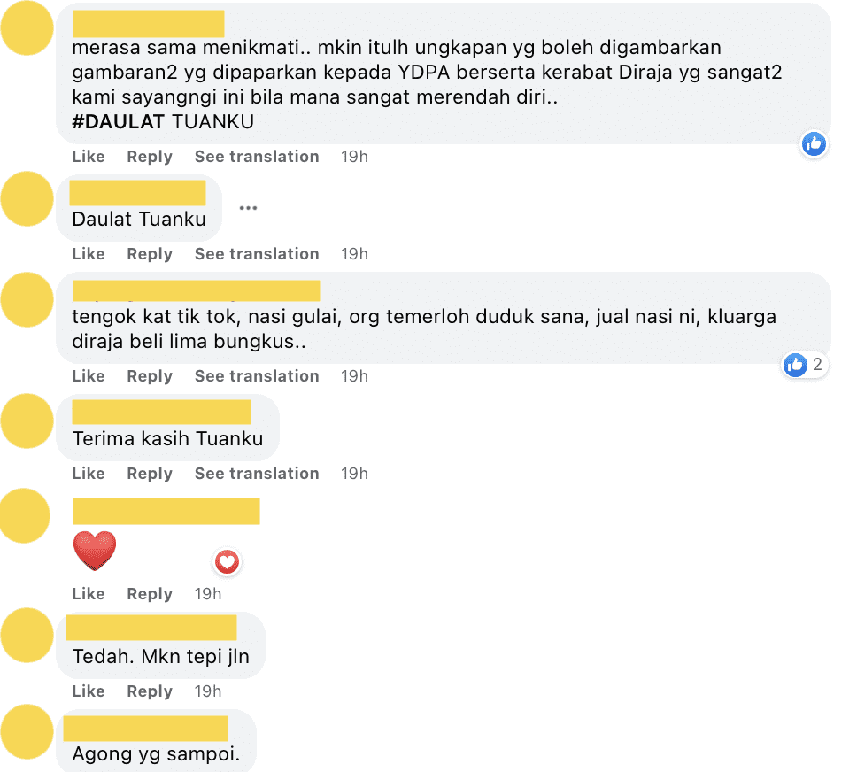 Netizens commend Agong for his humility