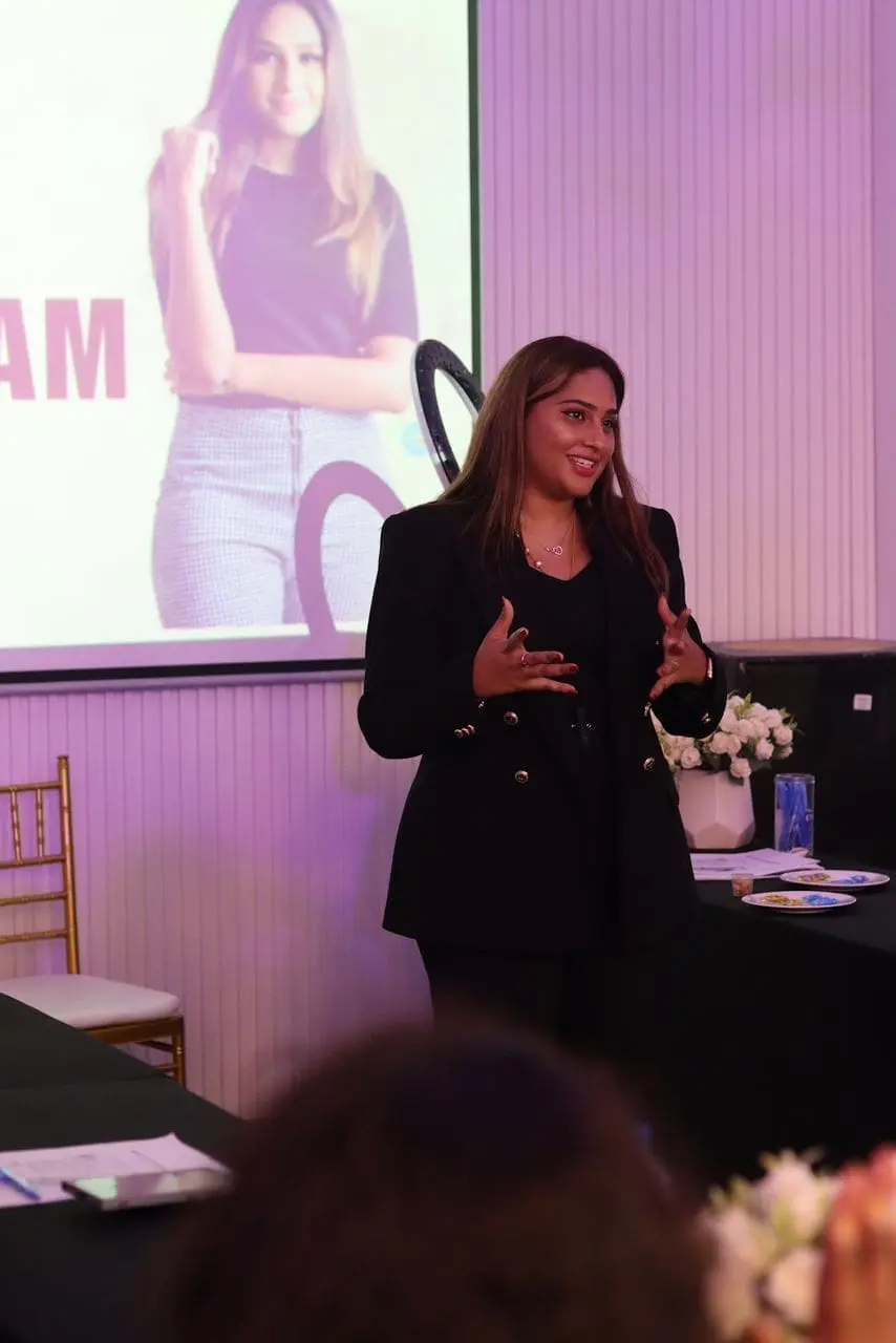 Nirosha at Boss Babe workshop