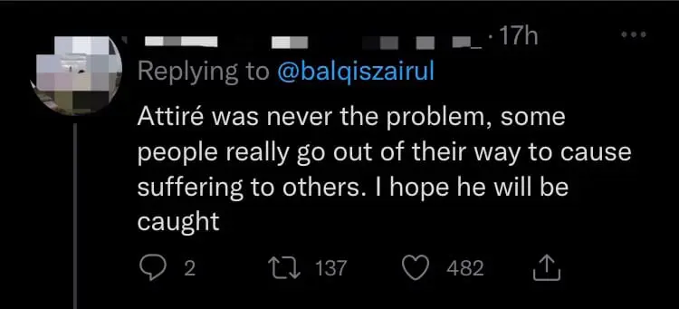 M'sian Girl Gets Sexually Assaulted By Stranger While Taking The Train To Setiawangsa comment 2