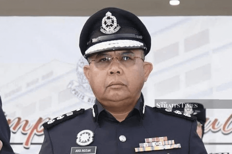 Northeast district police chief Assistant Commissioner Abdul Rozak Muhammad