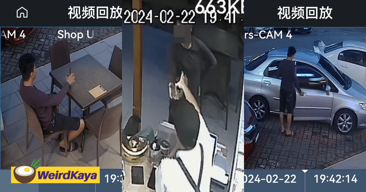 'Not The First Time' - Johor Restaurant Owner Calls Out Customer For Not Paying For His Drink