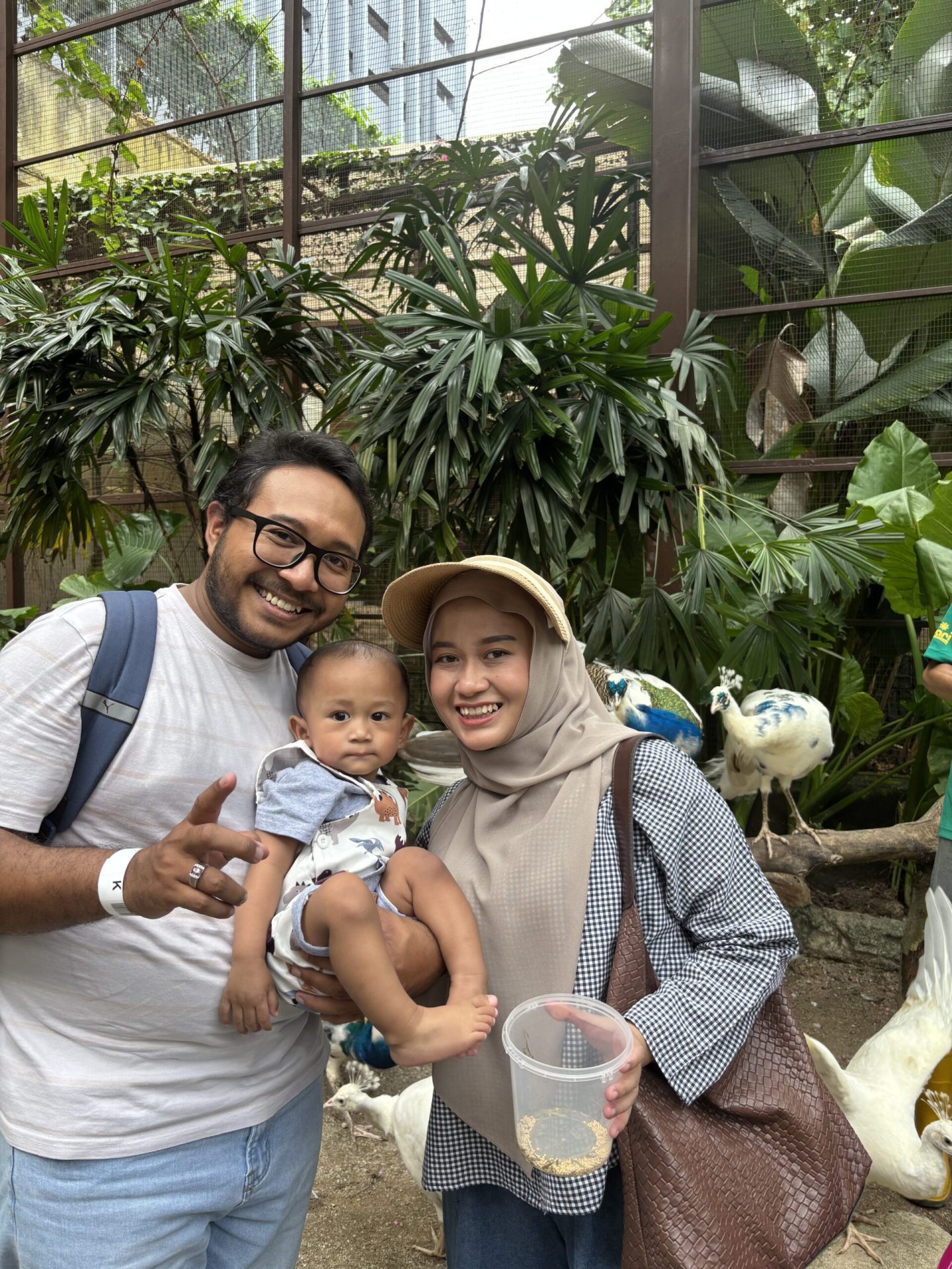 Nur Syafieqa Aziela and her family