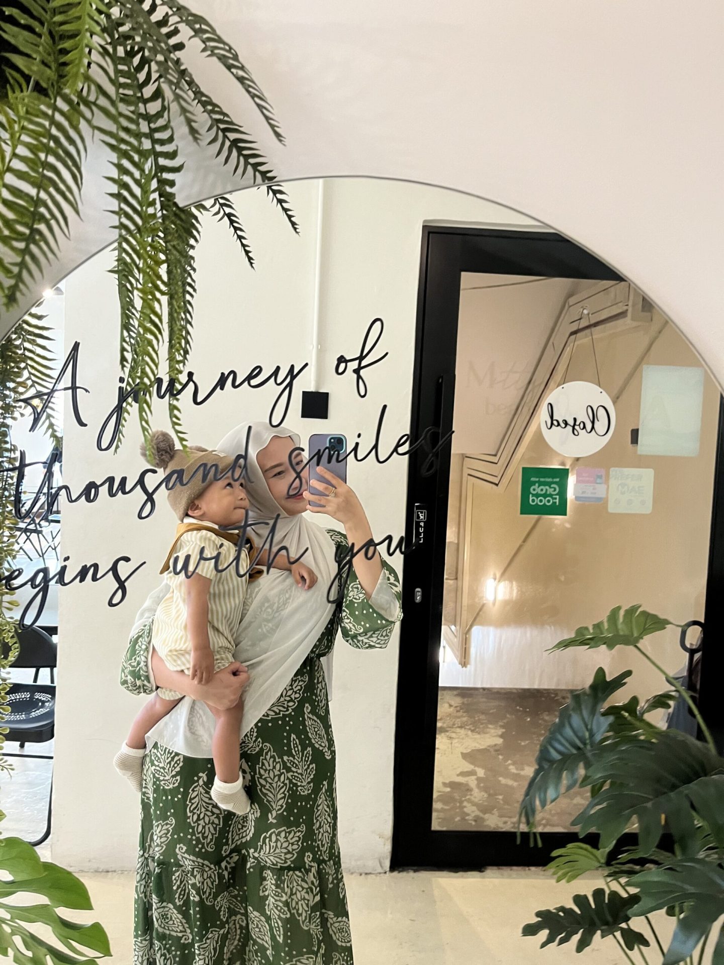 Nur Syafieqa Aziela with ehr baby