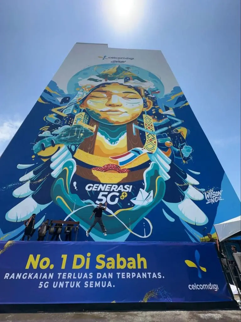 What Makes "The Dreamer" So Special? Find Out How Sabah’s Largest Mural Celebrates Connectivity And Cultural Heritage