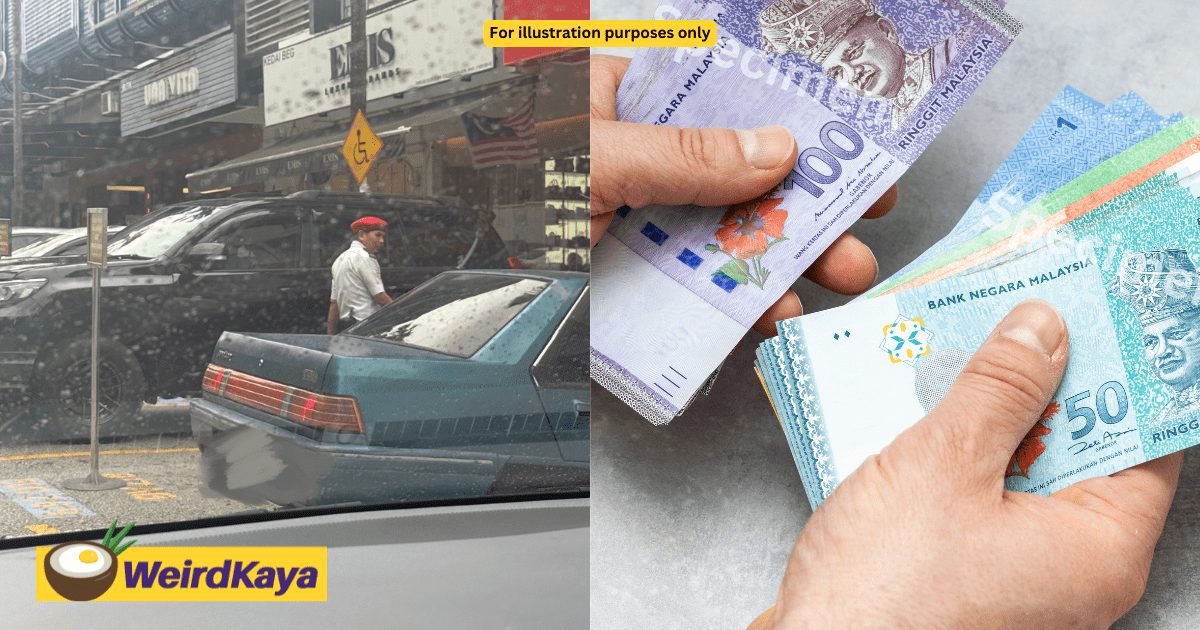 Old Proton Saga Seen Parked At Bank’s ‘Premier Member’ Parking Lot, Netizens Claim RM300k Needed To Be Eligible