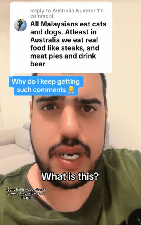 Online troll says M'sians eat cats and dogs