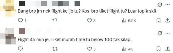 Op's comment on X platform