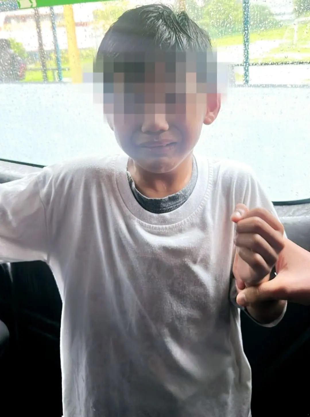 Orphan who was kicked 3 times by classmate's dad