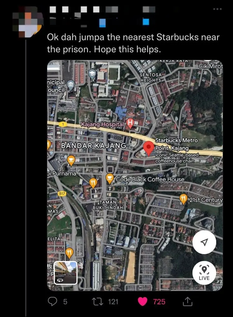 “Your Privilege Is Showing”  — Najib’s Daughter Groans Over Him Unable To Have Starbucks, Gets Blasted By Netizens comment 4