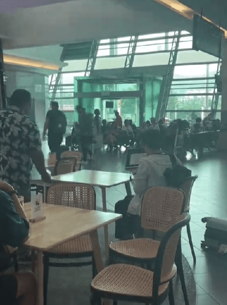 owner started to remove the table from the china tourist