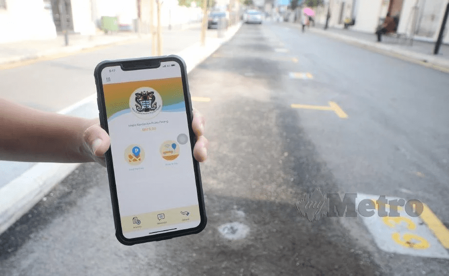 Parking app Penang