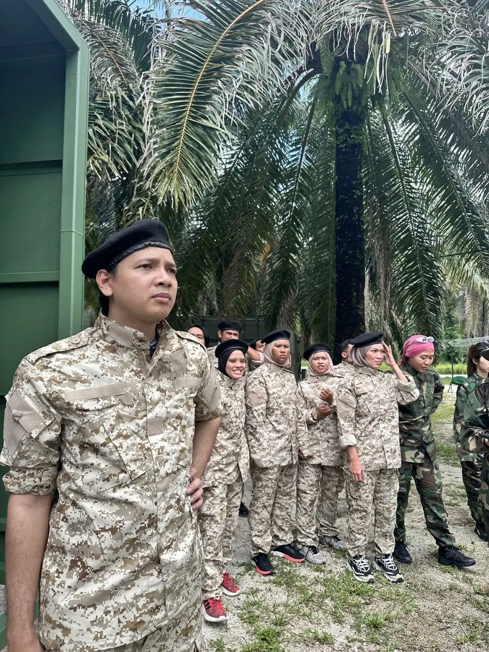 participant listening to the instructor