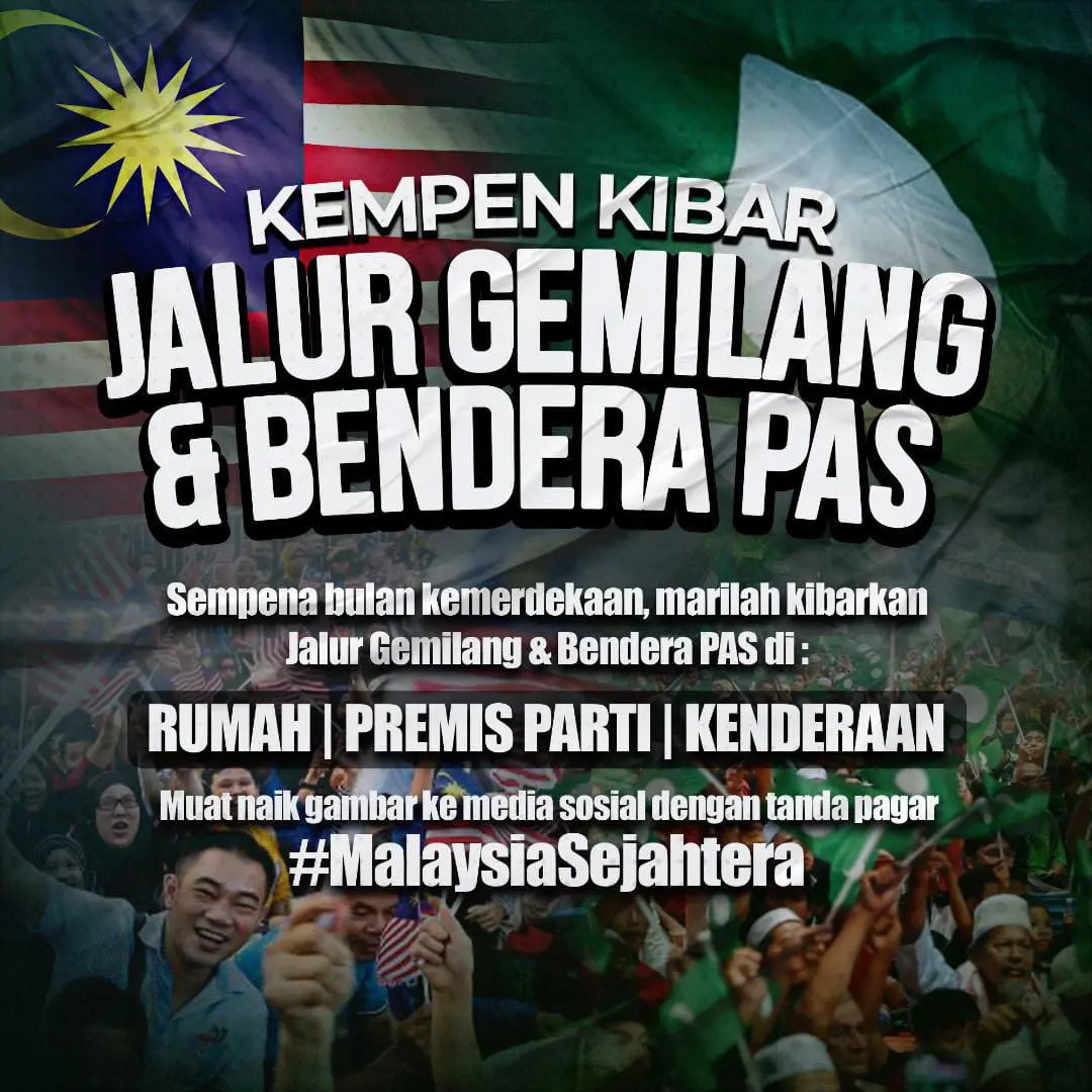 PAS Merdeka campaign poster