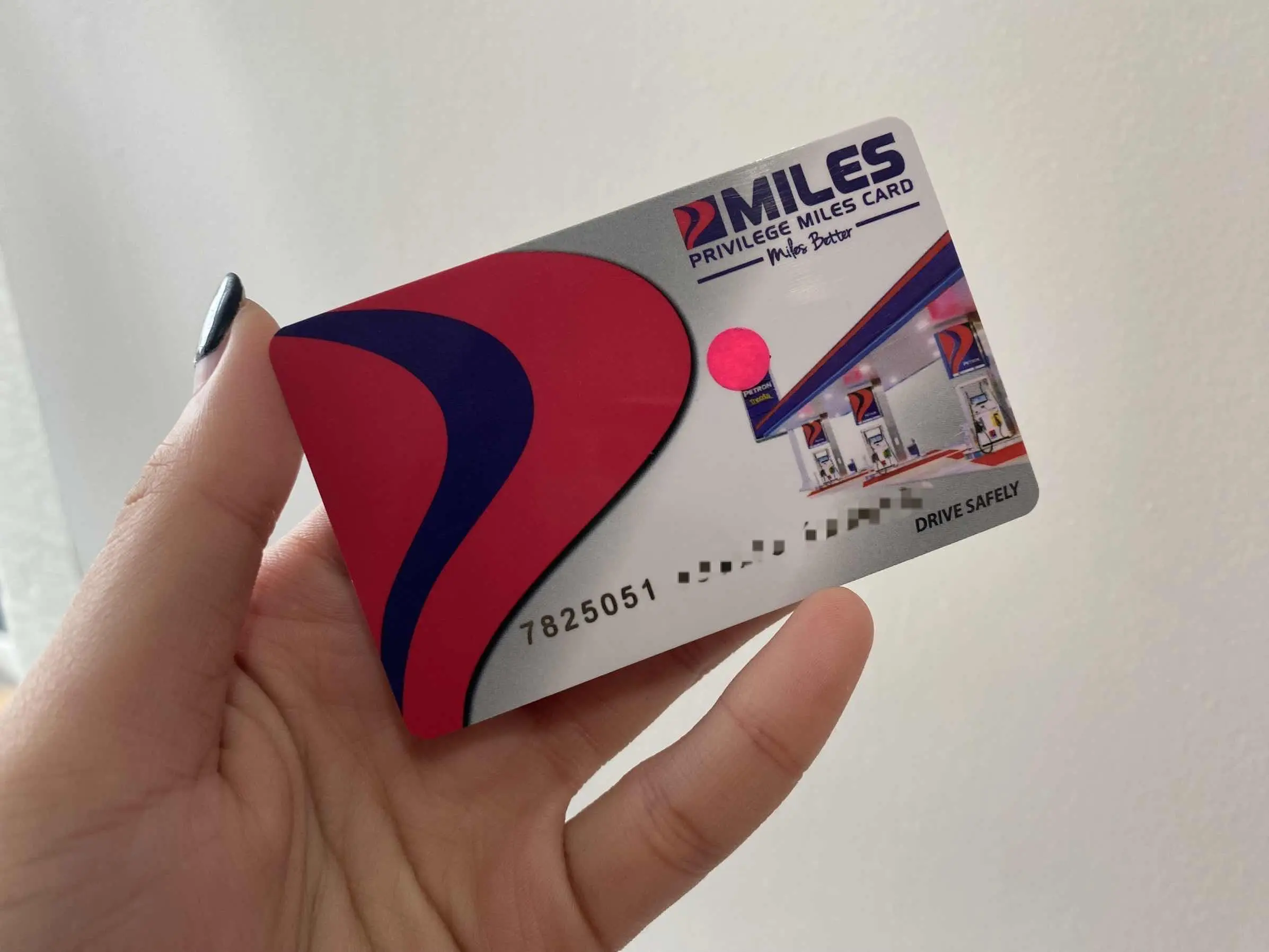 petron miles card