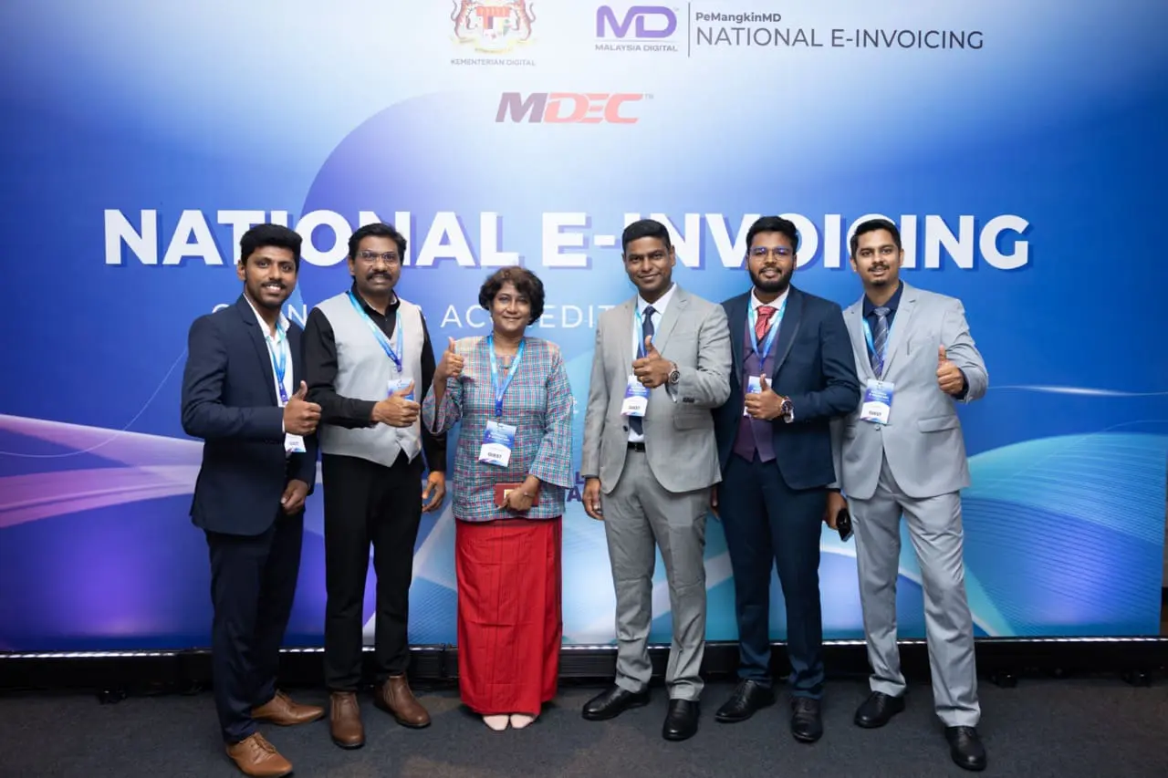 Complyance Solutions Sdn Bhd Malaysia team at the MDEC E-Invoicing Open Day_ Committed to Excellence in E-Invoicing Solutions for Malaysia