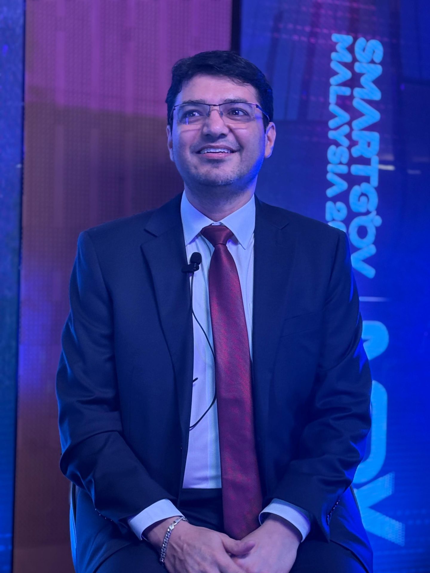 Dr Behrang Parhizkar, Chief Executive Officer of Chamrun Digital and Chamrun AI at the MDX Summit 2025 today