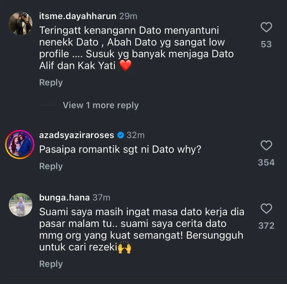 Aliff Syukri imbau kenangan