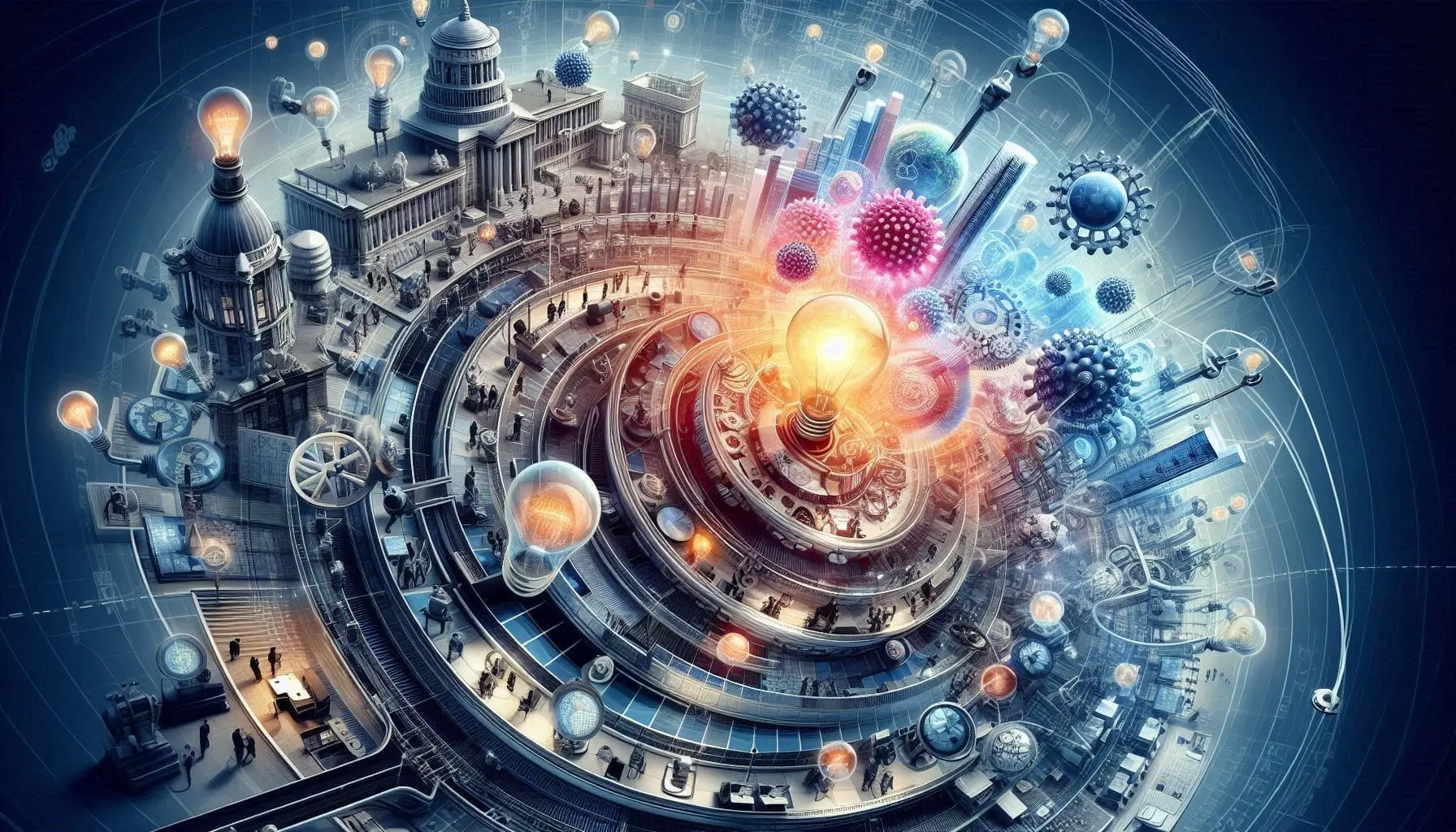 Responding to global challenges, the porous campus can accelerate the commercialisation and spin out of research –– Picture courtesy of University of Bristol