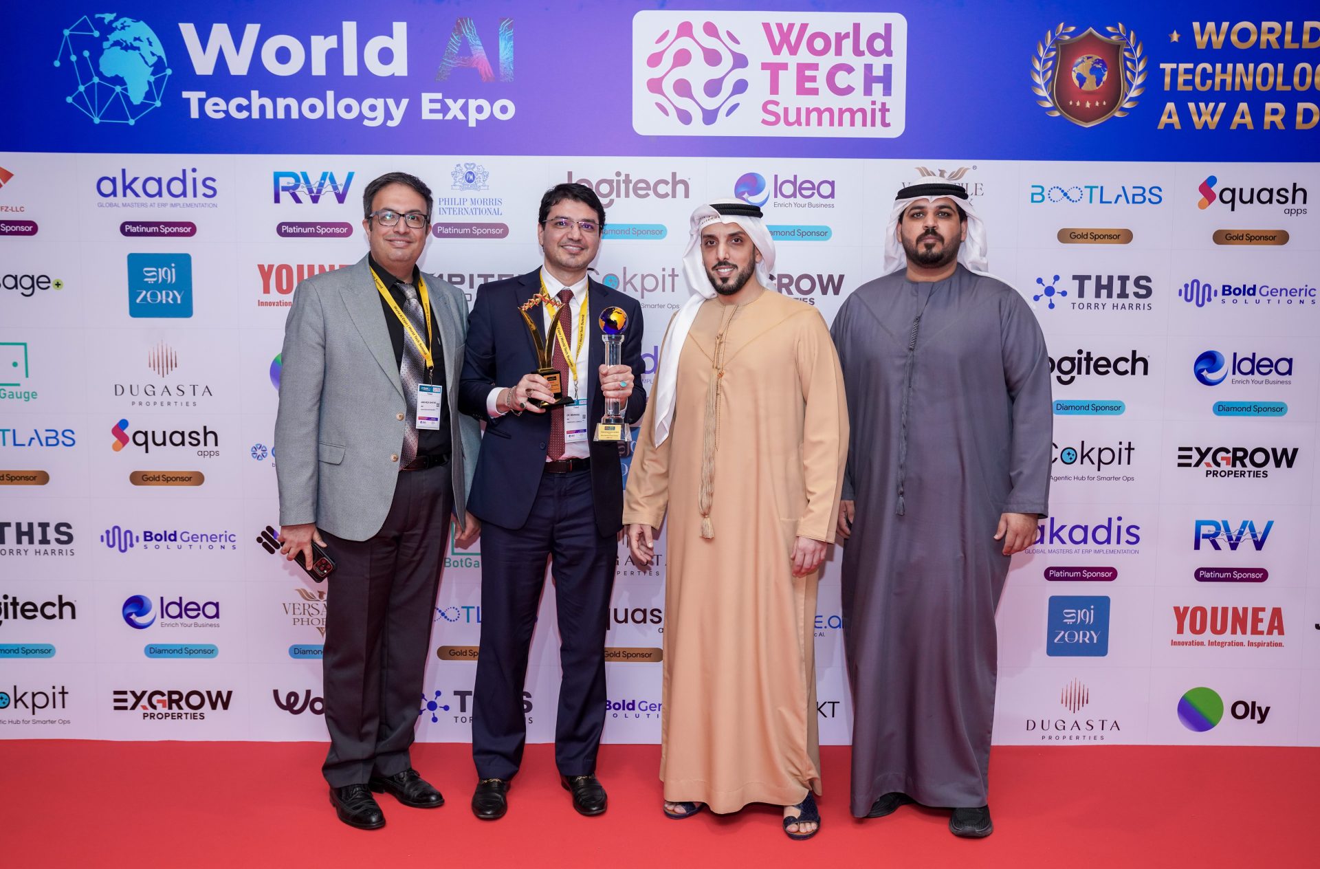Picture 1_Award of Best AI Solution Provider by World AI Tech Summit Dubai