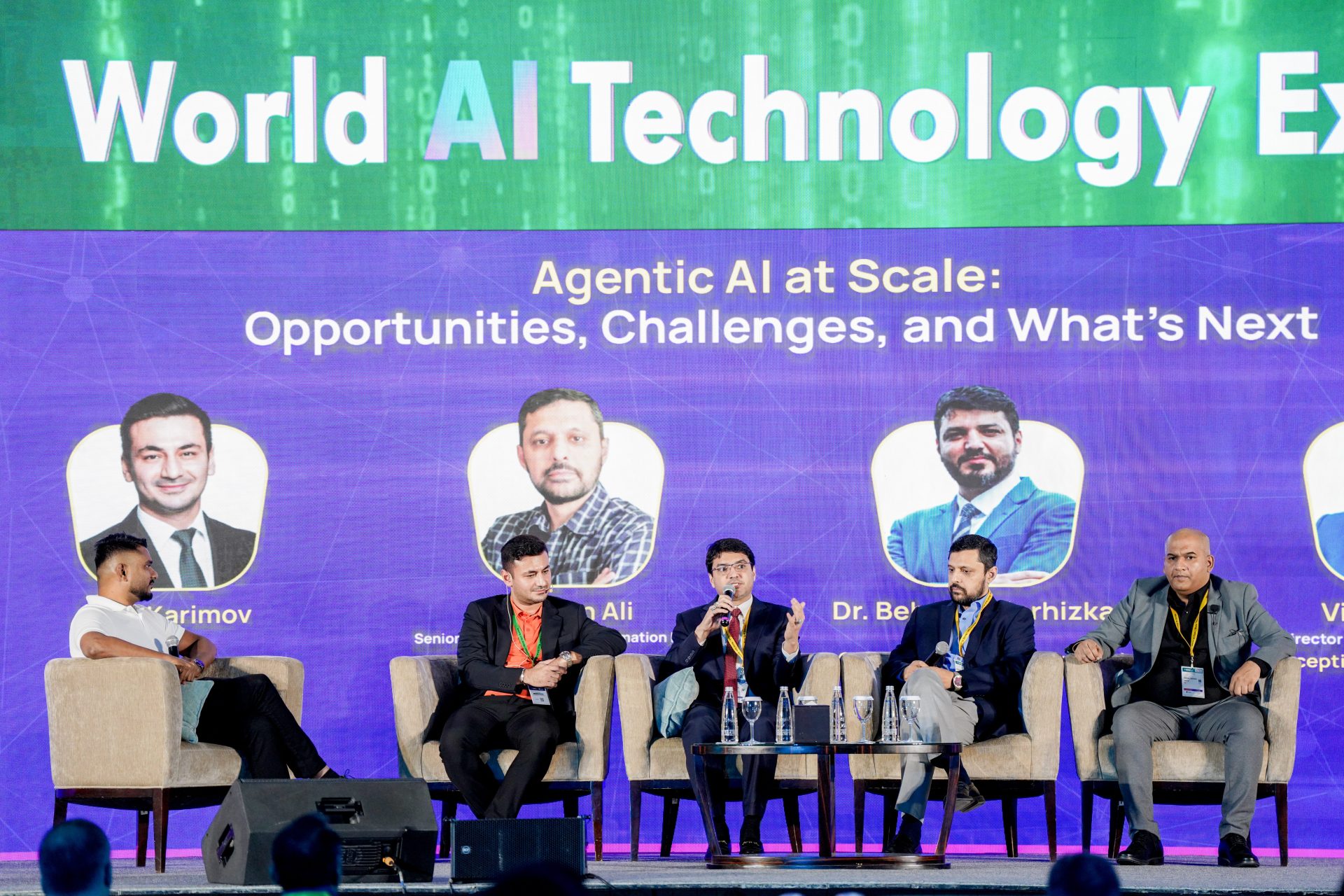 Picture 3_Dr. Behrang in a discussion on implementation of Optimized Agentic AI Solutions