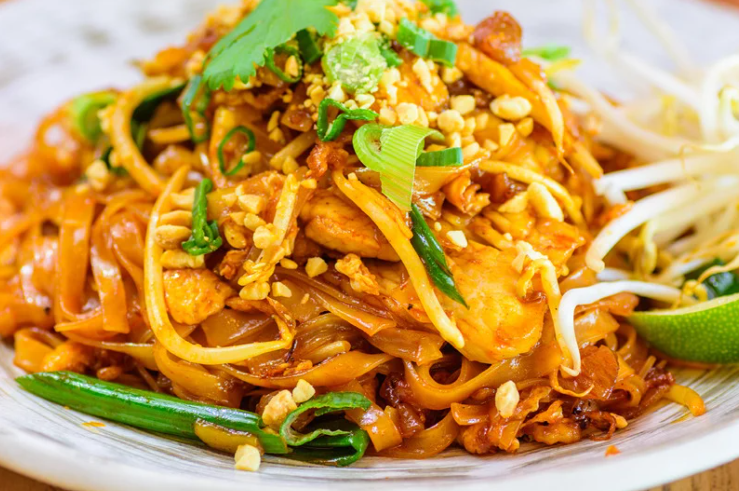 Plate of Pad Thai