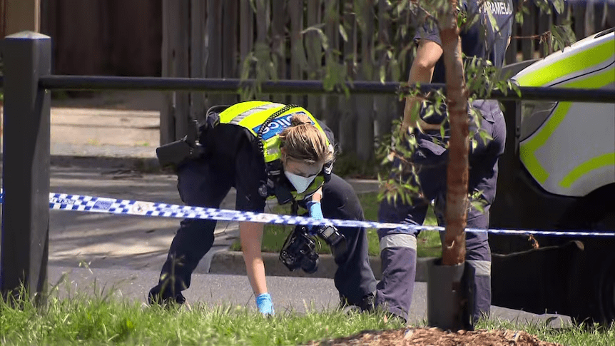 Police investigating scene of KC Leong's murder