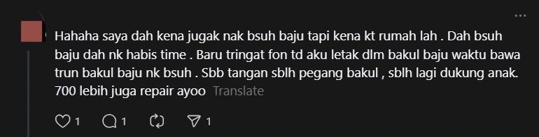 'Stupidest Thing I've Ever Done' — M'sian Woman Puts Powerbank Into Dryer, Nearly Causes Explosion comment 2