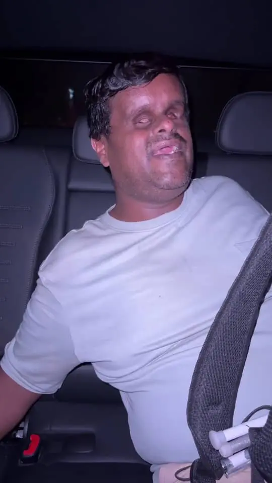 prakash sharing his storyw ith chef anis nabilah