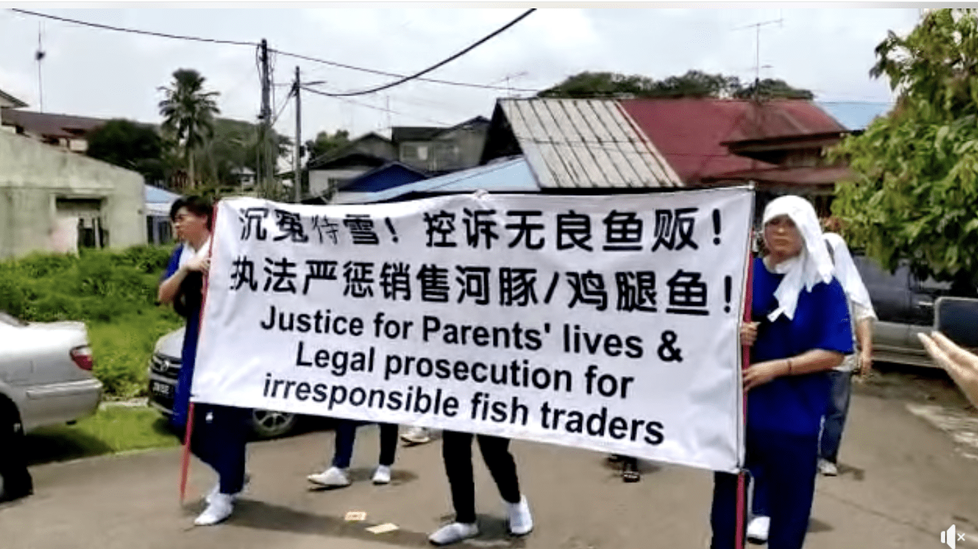 Pufferfish incident family members seeking justice