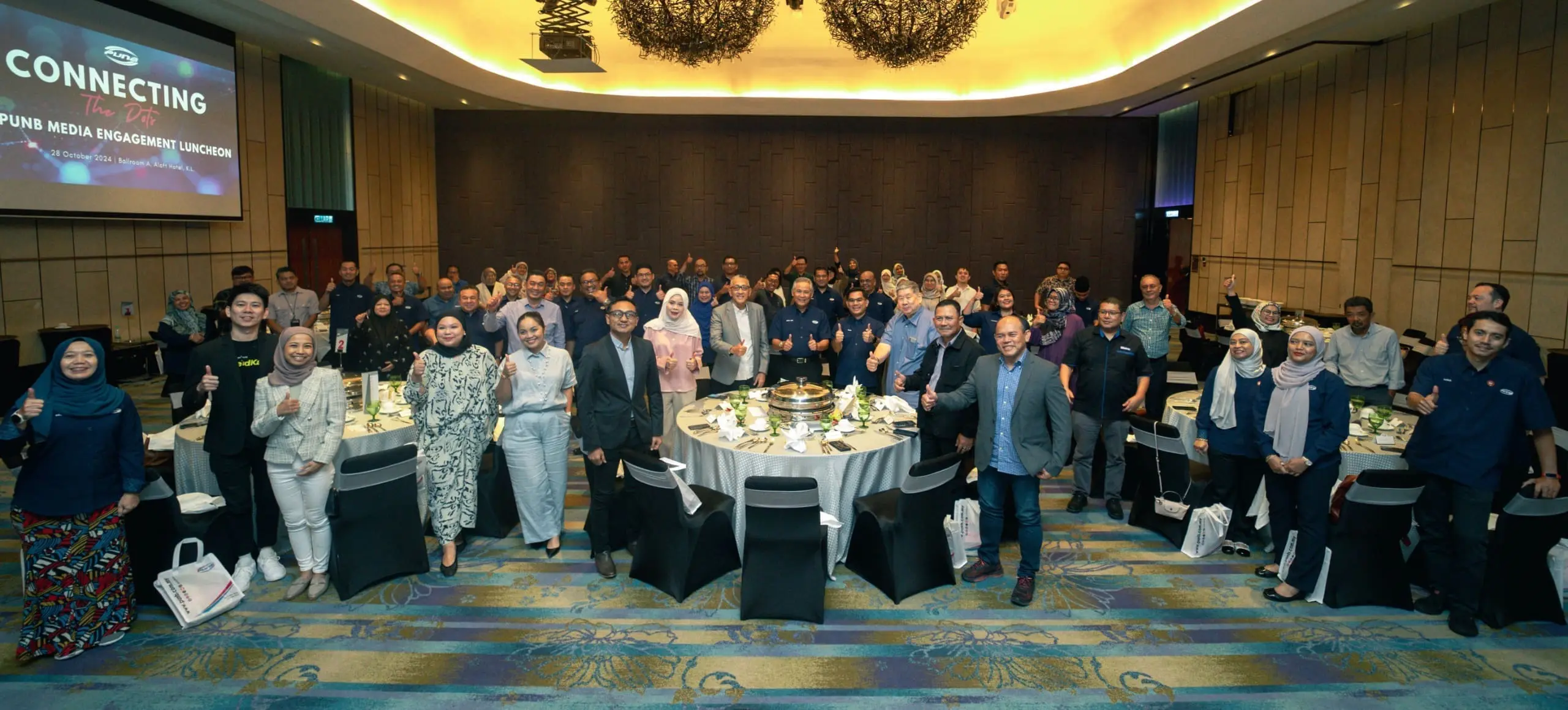 PUNB Connecting the dots luncheon group photo