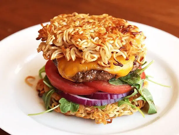 Ramen burger
