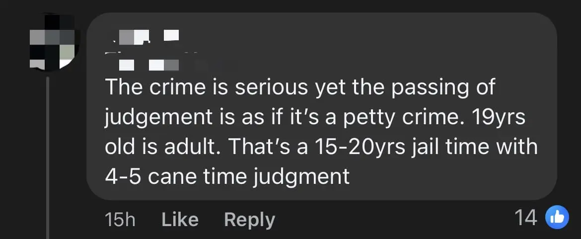 19yo M'sian Student Gets 240 Hours Of Community Service For Rape Of 14yo Girl In Negeri Sembilan comment 1