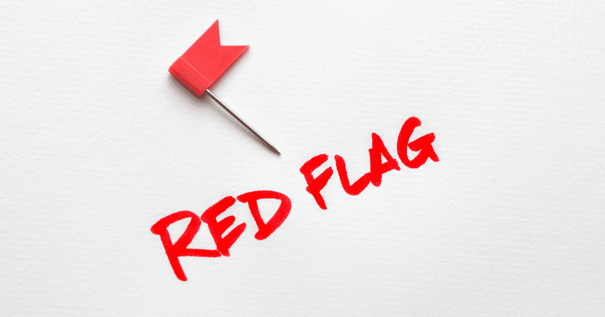 red flag